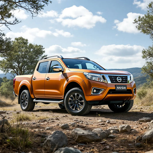 Nissan Navara D40 Diesel 2.5 dCi sur un terrain accidenté