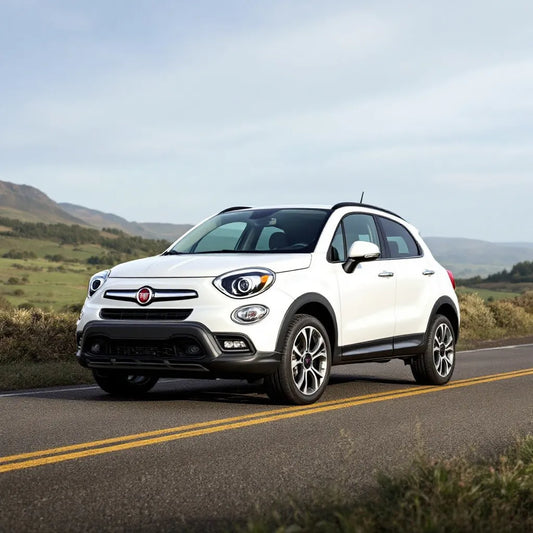 Fiat 500X Diesel 1.6 MultiJet sur une route panoramique