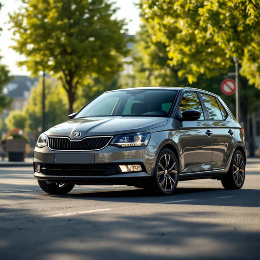 Skoda Fabia III Diesel 1.4 TDI vue de côté avant