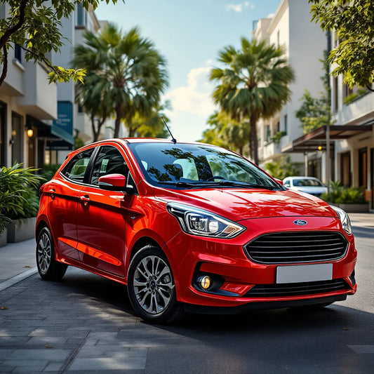 Ford Ka+ (III) on urban street