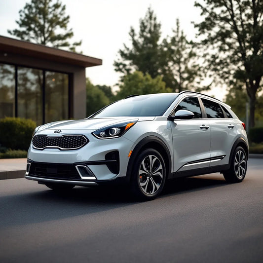 Kia Niro hybride 1.6 vue extérieure moderne