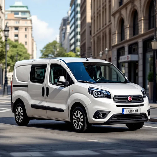 Fiat Fiorino III Diesel 1.3 MultiJet van on city street