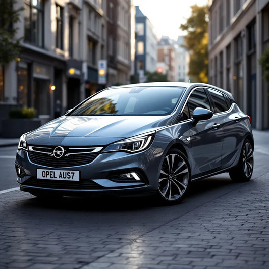Opel Astra J 1.7 CDTI Diesel in urban setting