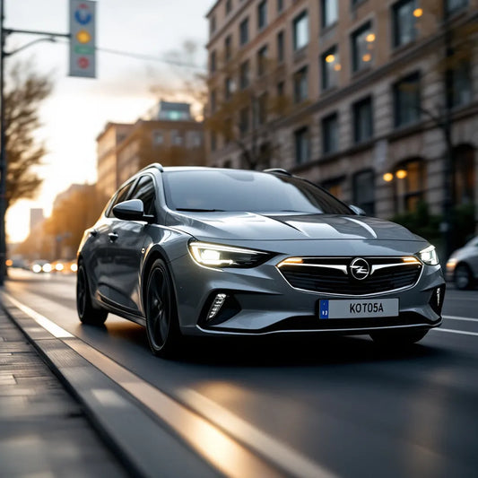 Opel Astra J sur la route