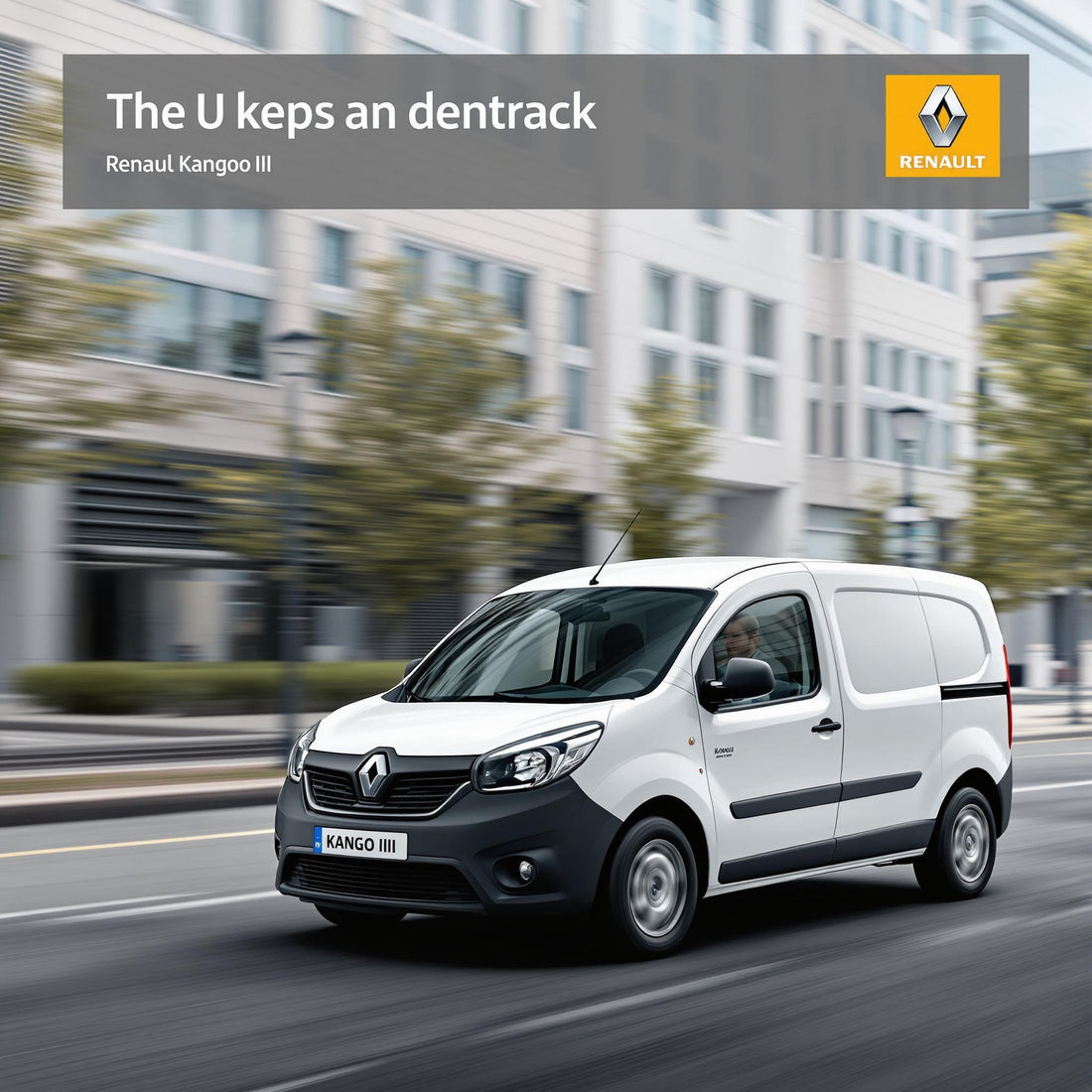 Renault Kangoo III in urban setting