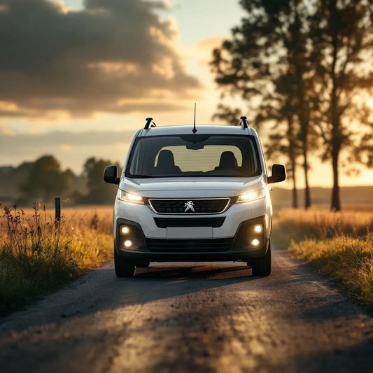 Peugeot Partner Tepee Diesel 1.6 HDi 92ch garé sur route