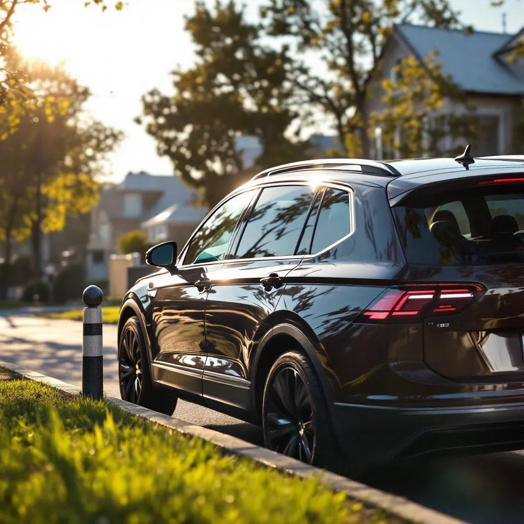 Volkswagen Tiguan II stationnée