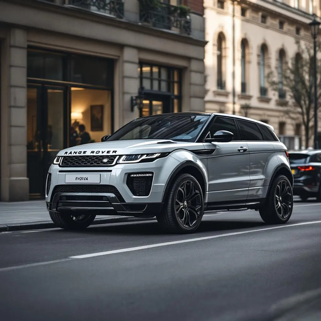 Land Rover Range Rover Evoque Diesel 2.2 SD4 190 garé en ville