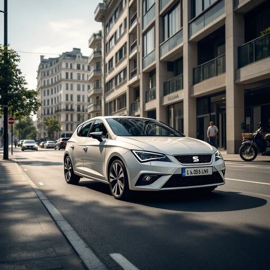 Seat Leon III Diesel 2.0 TDI vue extérieure élégante