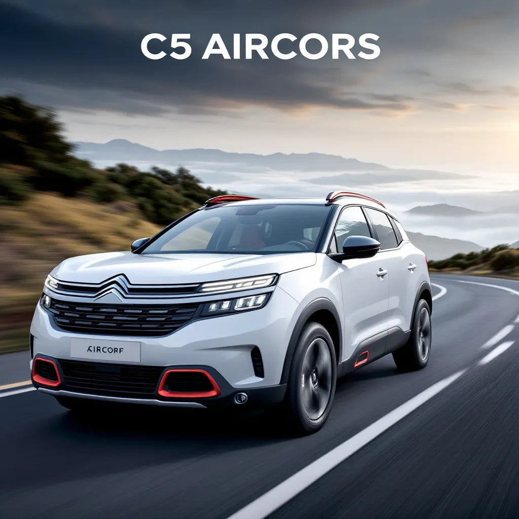 Citroën C5 Aircross sur route pittoresque