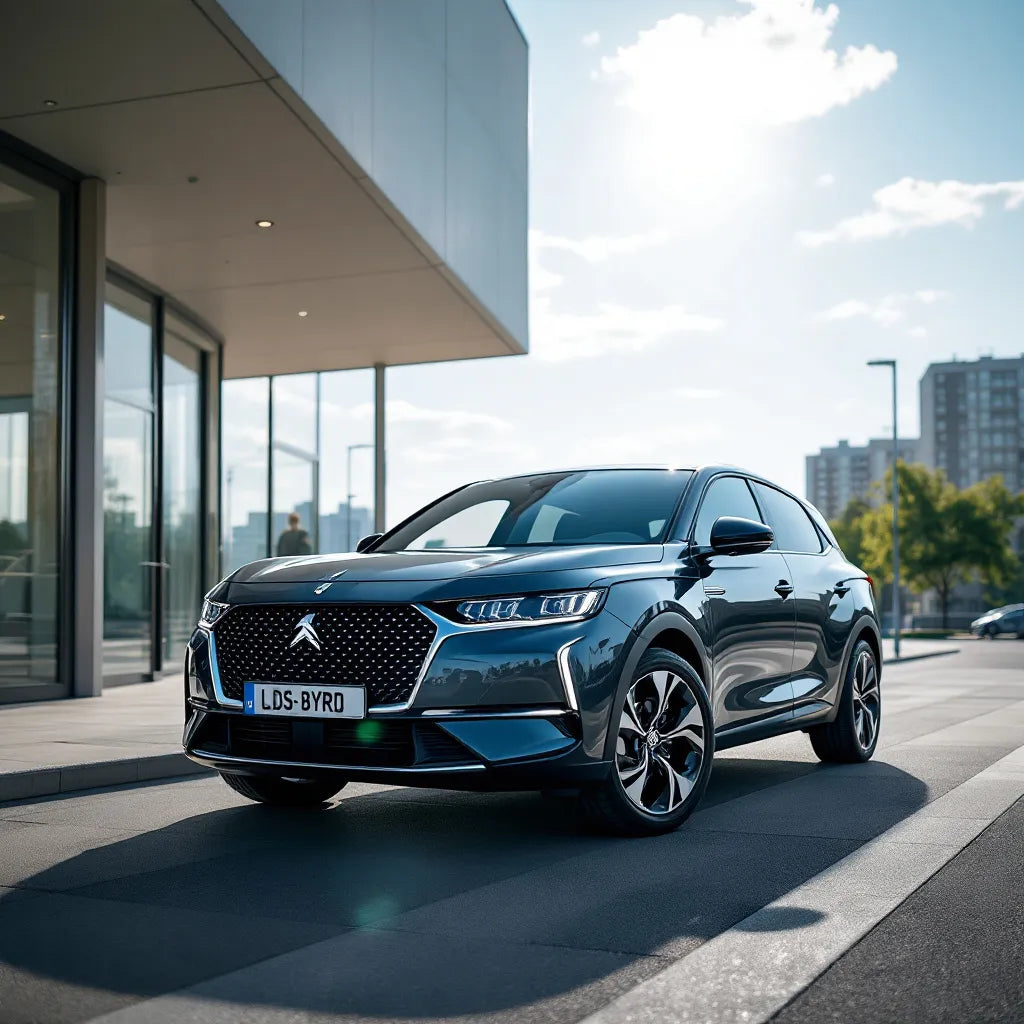 DS 5 Hybride 200 en milieu urbain