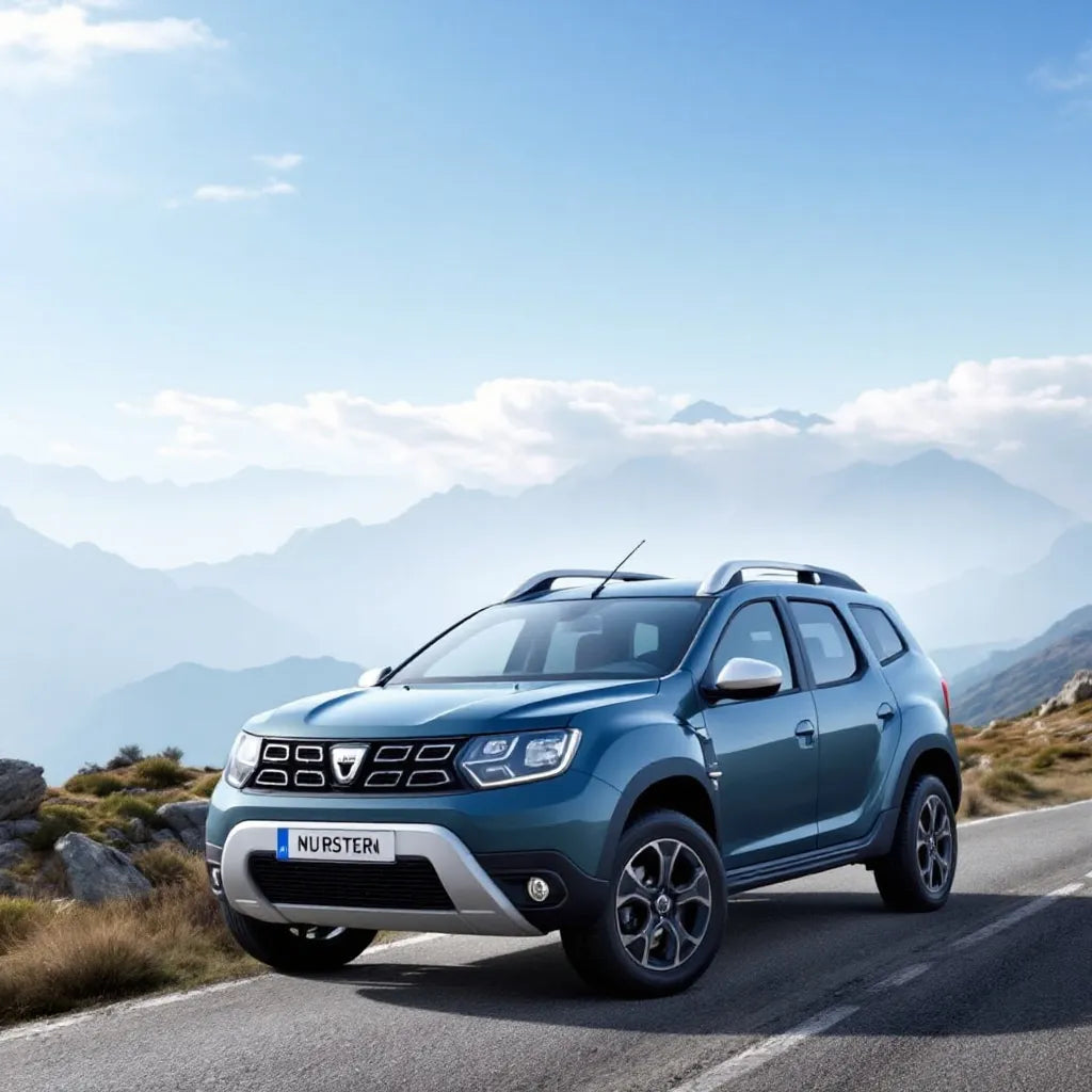 Dacia Duster II 1.5 Blue dCi on a mountain road