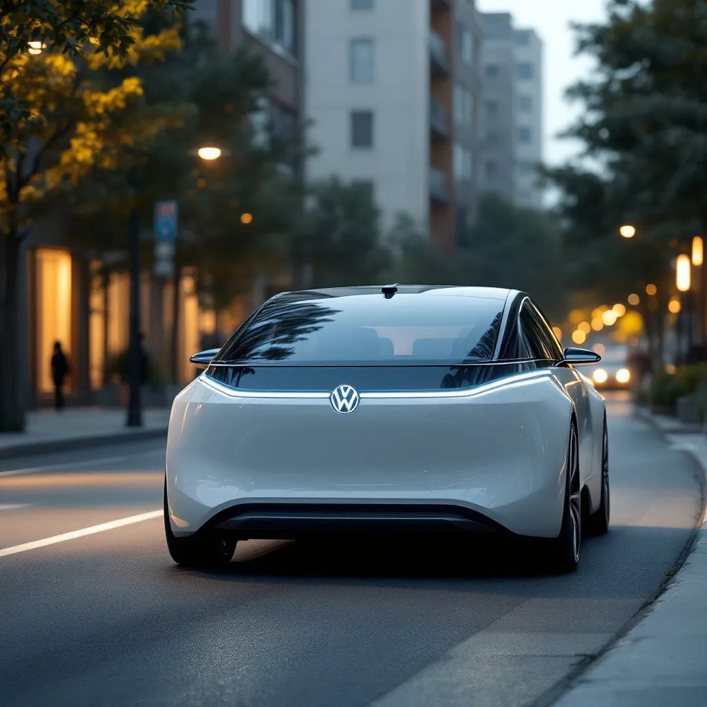 Volkswagen ID.3 in city environment