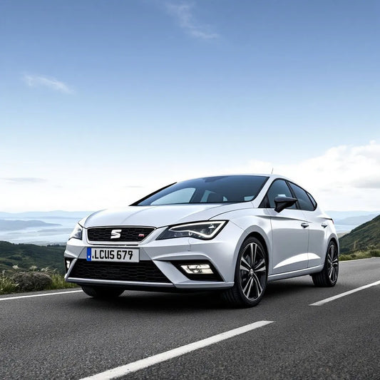 Seat Leon III Essence 1.4 TSI vue latérale sur route
