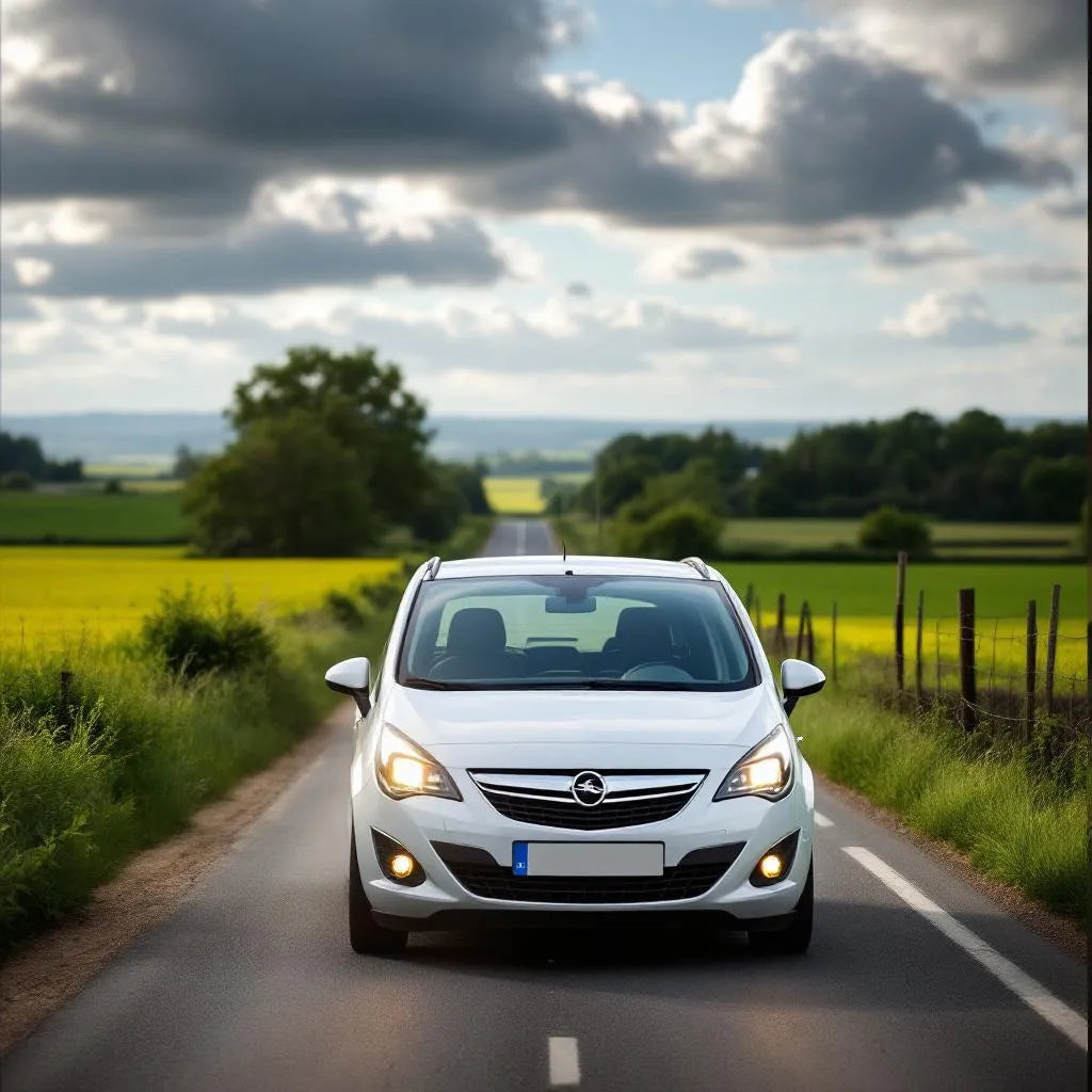 Opel Meriva A Diesel 1.7 CDTI 100 vue 3/4 avant