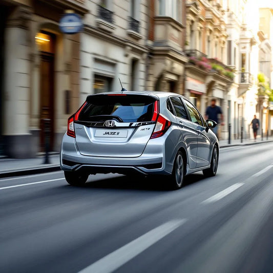 Honda Jazz II 1.4 i-VTEC garée en ville
