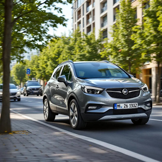 Opel Mokka Essence 1.2 PureTech 130 ch garée en ville