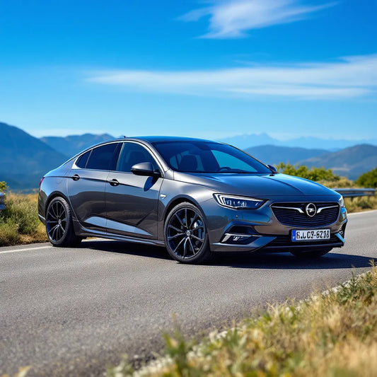 Opel Insignia B on a scenic road