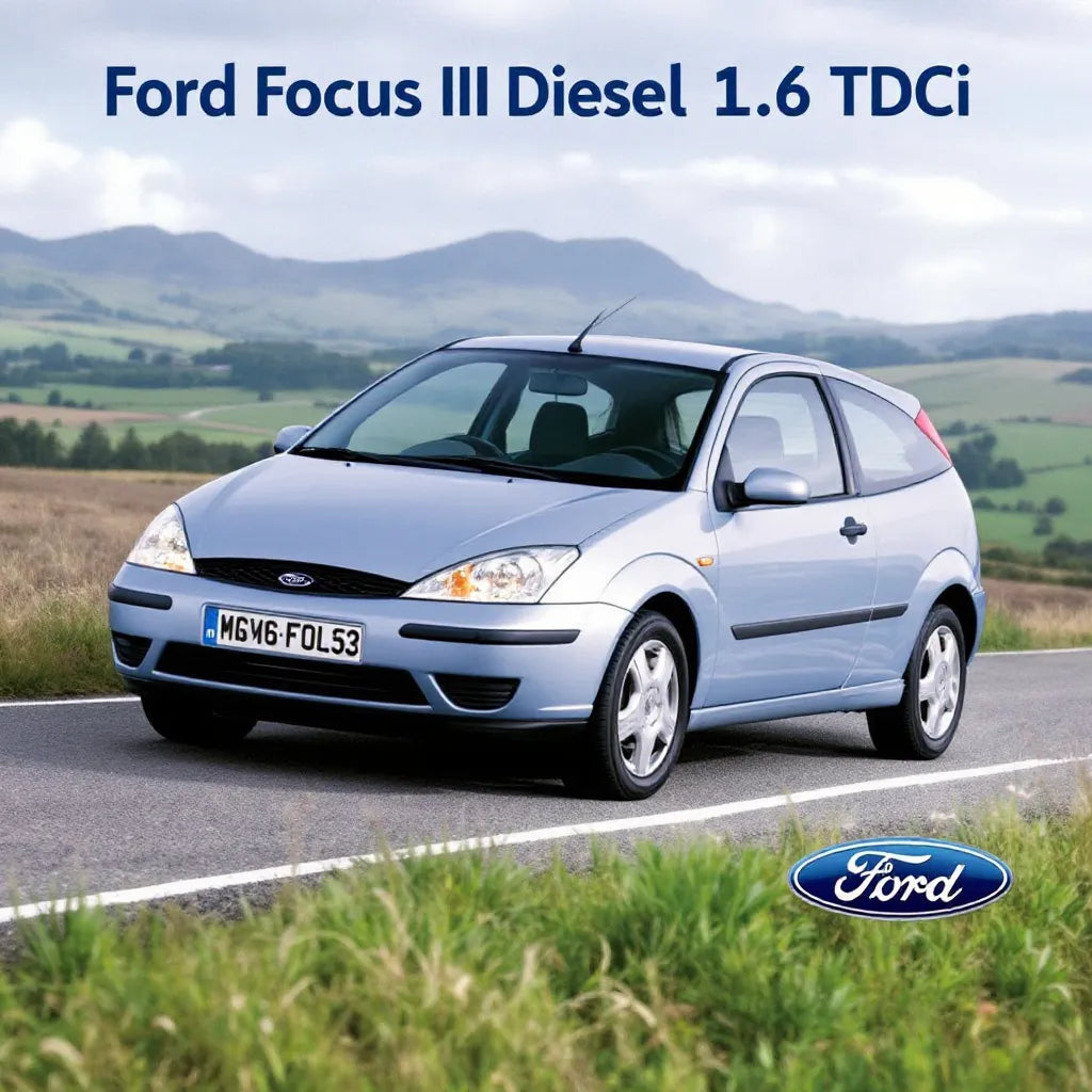 Ford Focus III Diesel on a road
