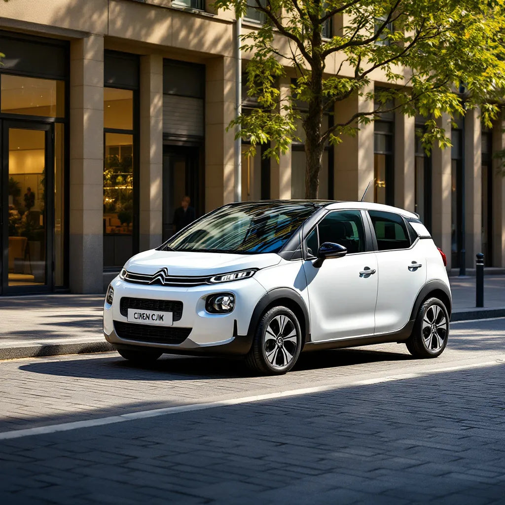 Citroën C1 (II) Essence 1.2 PureTech 82 vue en profil urbain
