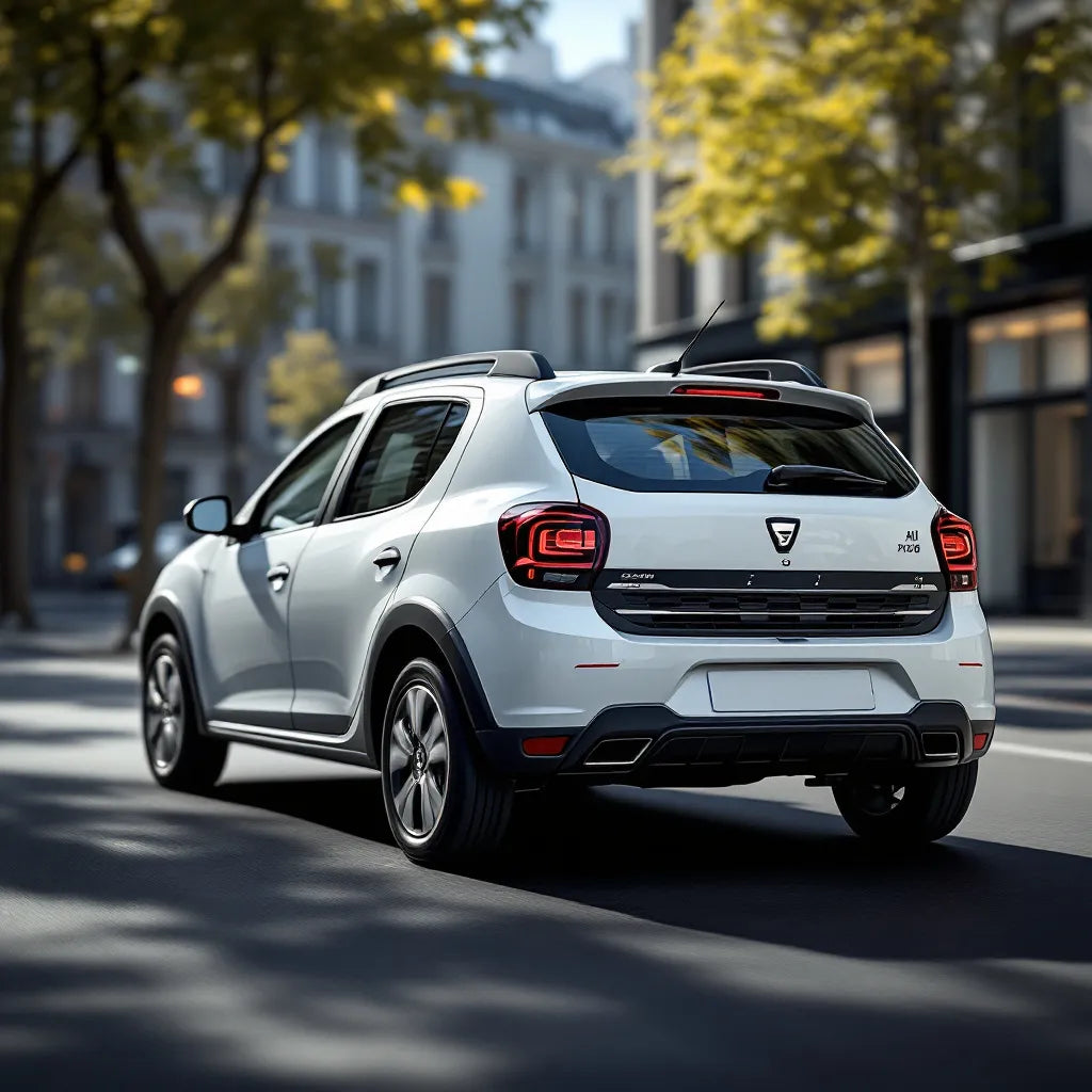 Dacia Sandero II Essence 0.9 TCe 90 vue de profil