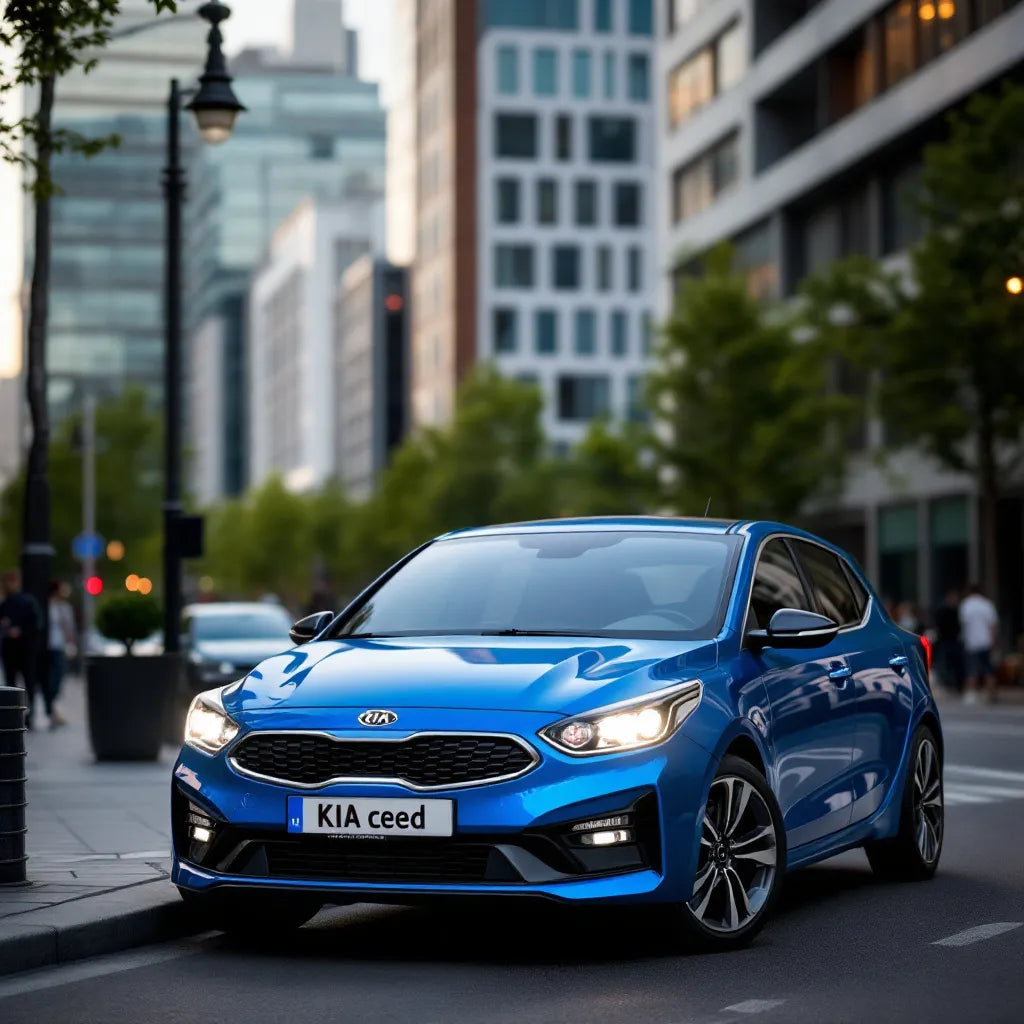 Kia cee'd JD Diesel 1.6 CRDi vue avant côté