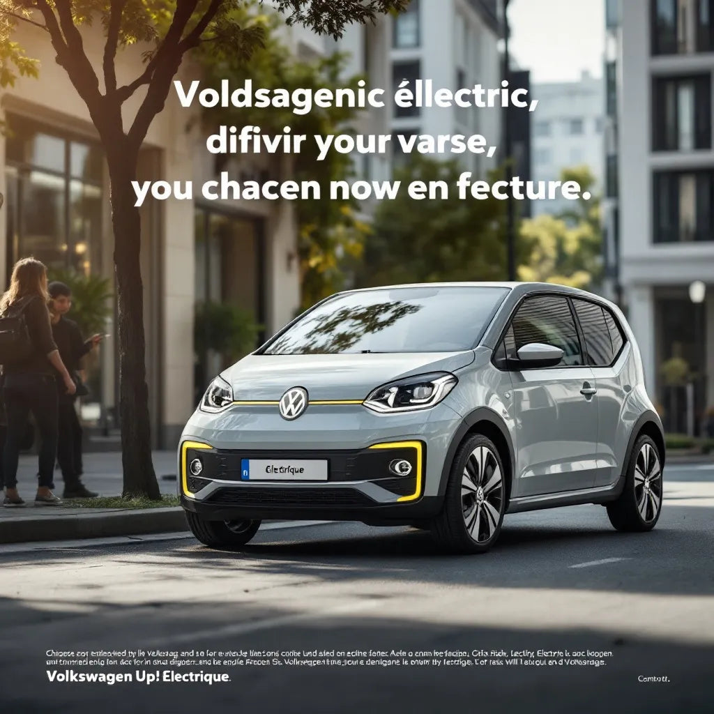 Volkswagen Up! Électrique in urban setting