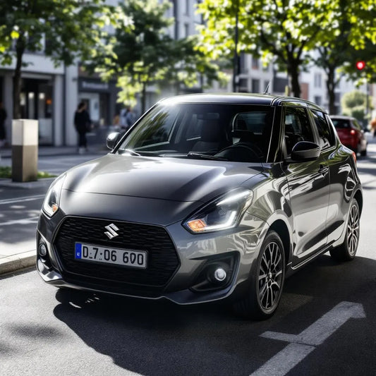 Suzuki Swift IV hybride en milieu urbain