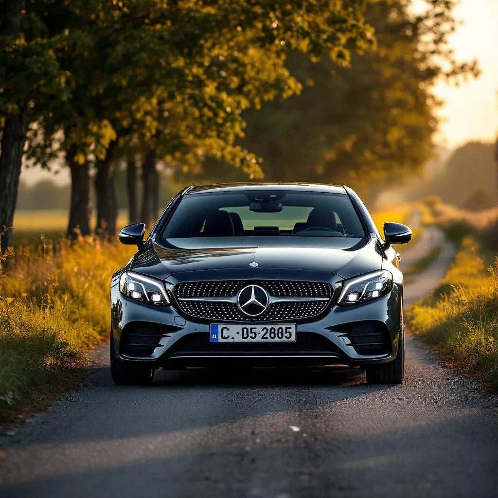 Mercedes Classe C W205 Diesel C220d sur route
