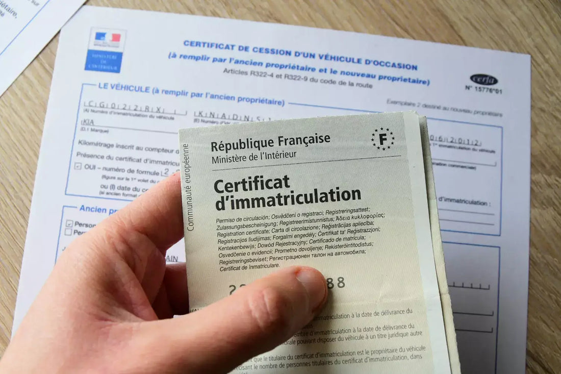 Contrôle technique sans carte grise
