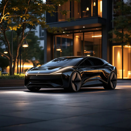 Xpeng G6 Long Range électrique garée en ville
