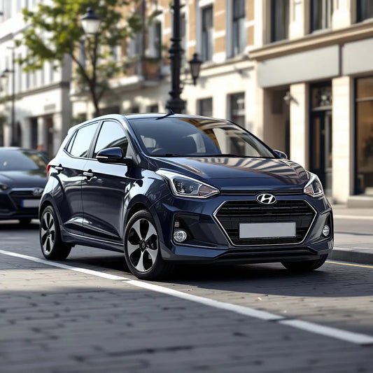 Hyundai i10 PA Essence 1.1 vue côté urbain