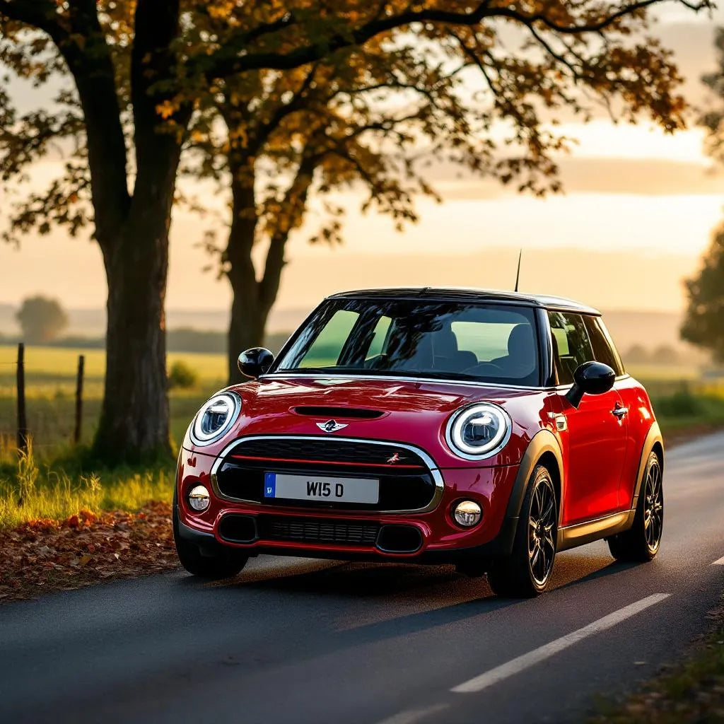 MINI One D (R56) Diesel 1.6 90 garée sur route