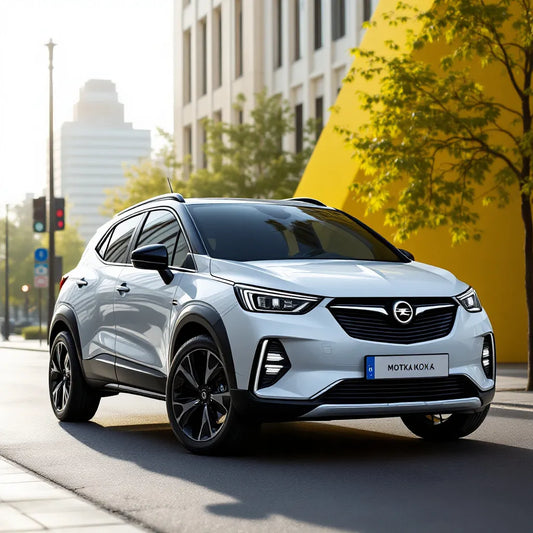 Opel Mokka II Électrique SUV en milieu urbain