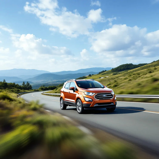 Ford EcoSport on scenic route