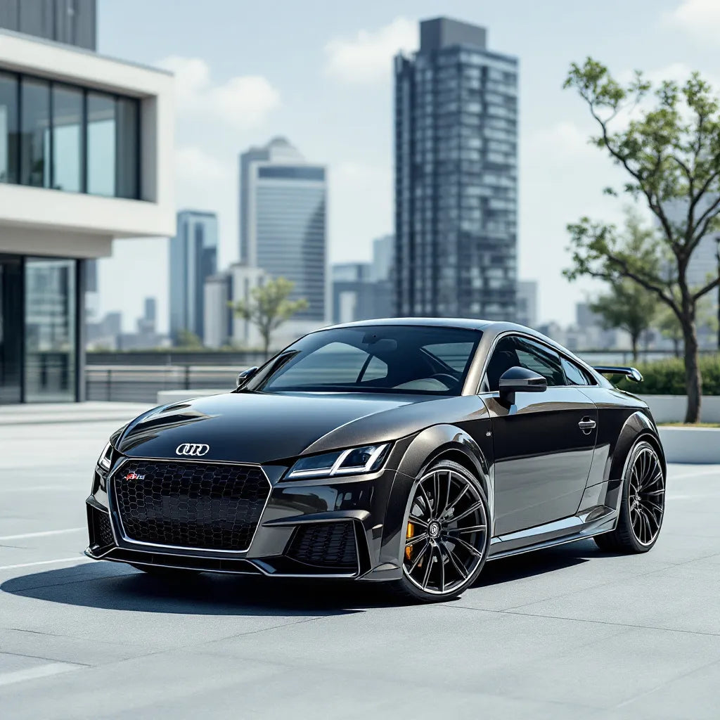 Audi TT 8J in urban setting