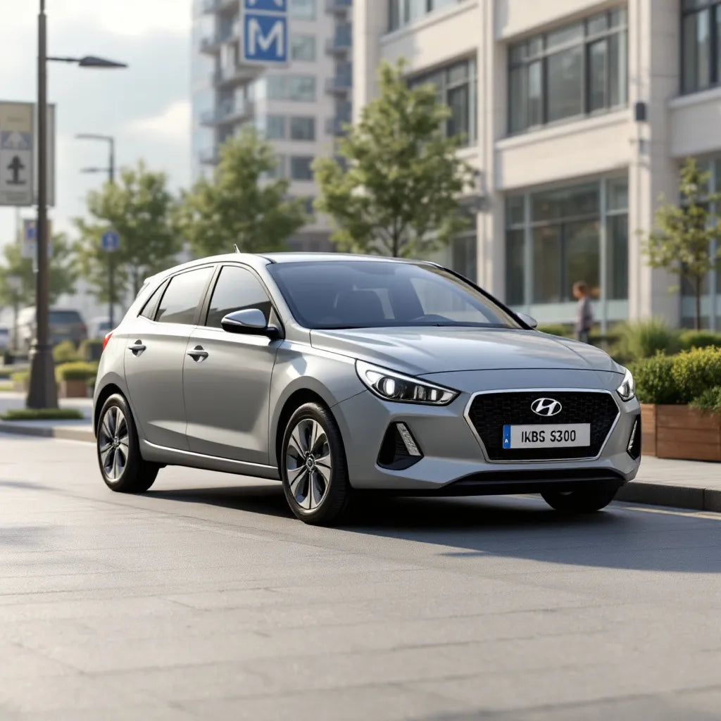 Hyundai i30 (GD) Essence 1.4 vue côté urbain