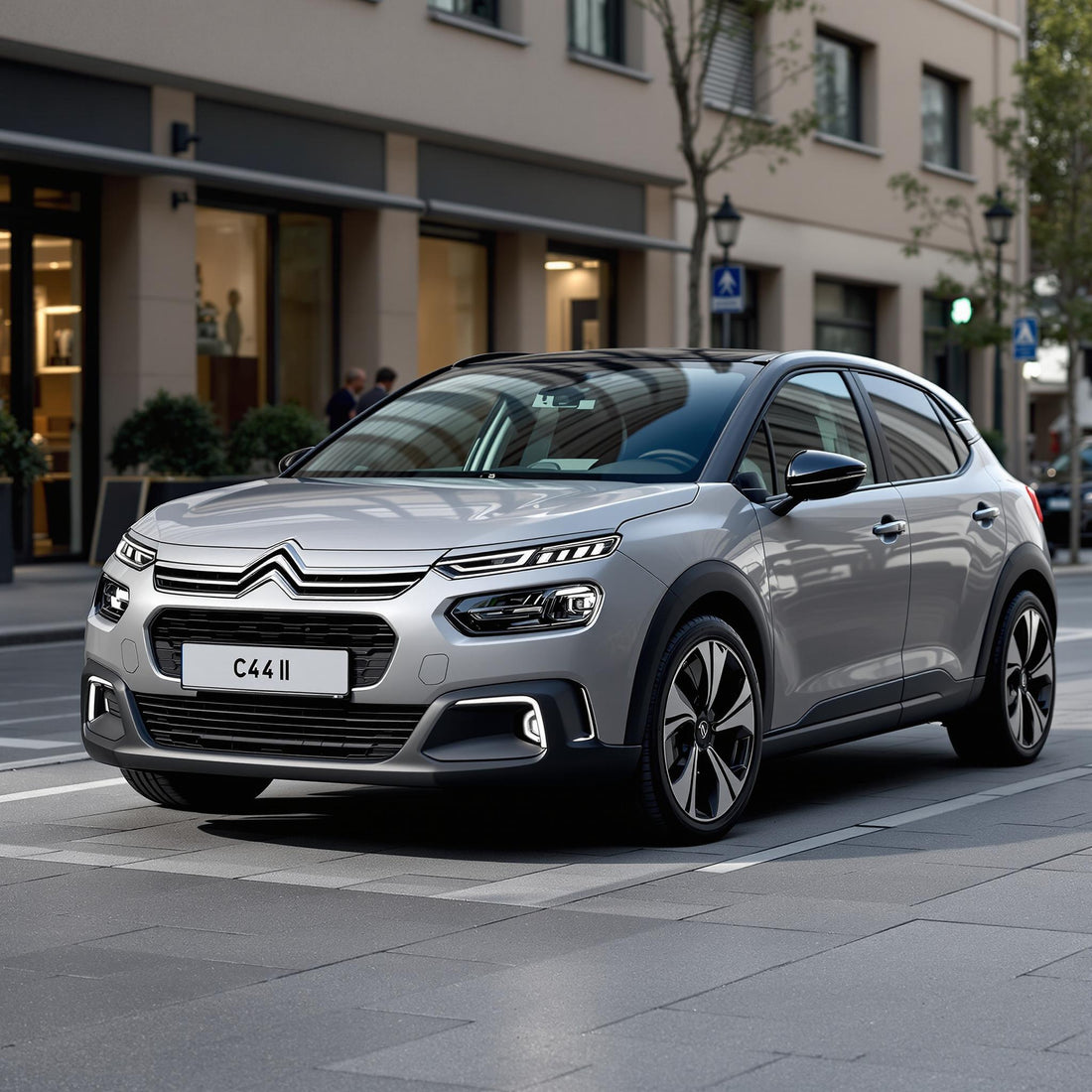Citroën C4 II in an urban setting